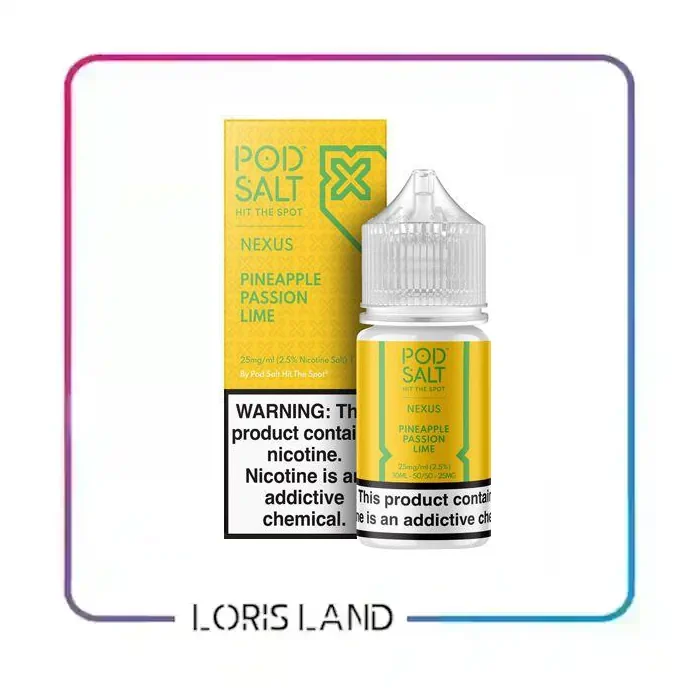 سالت آناناس پشن فروت لیمو پادسالت